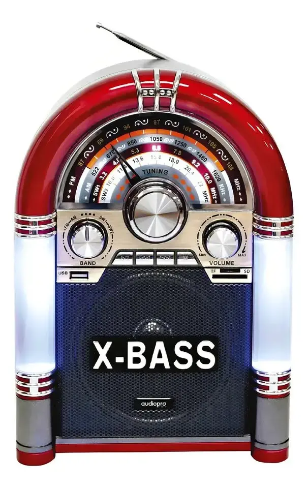 Radio Retro estilo Rockola Bluetooth - 1