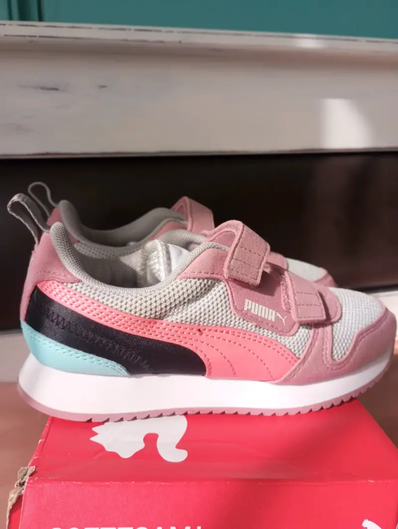 Zapatillas Puma rosa niña - 2