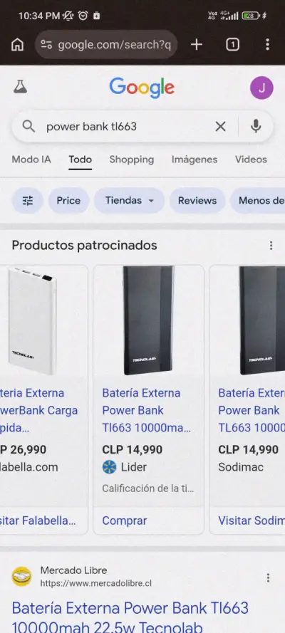 Power Bank TL663 10000mAh - miniatura 1