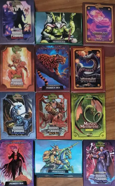 Colección de cartas juego Mundos Perdidos - miniatura 1