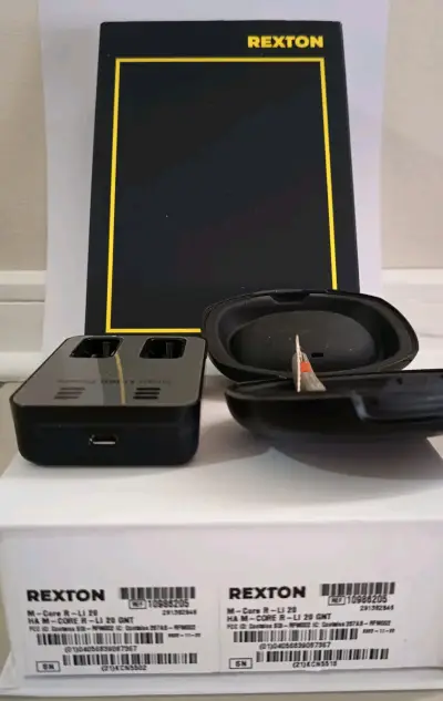 Audífono Rexton negro para hipoacusia oido derecho - miniatura 1