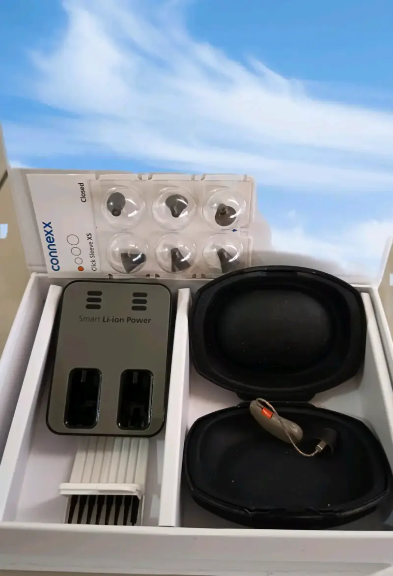 Audífono Rexton negro para hipoacusia oido derecho - 5