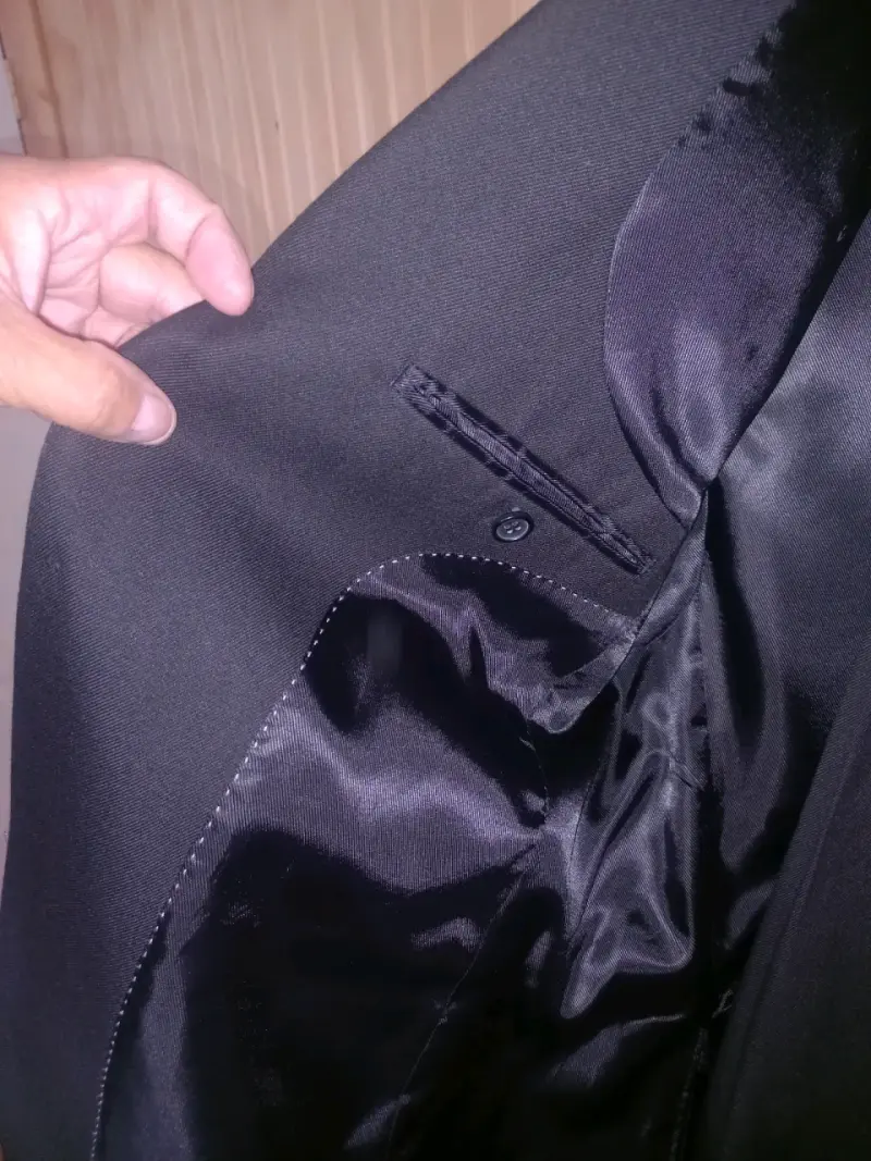 Terno. Negro talla 46. De hombre - 4