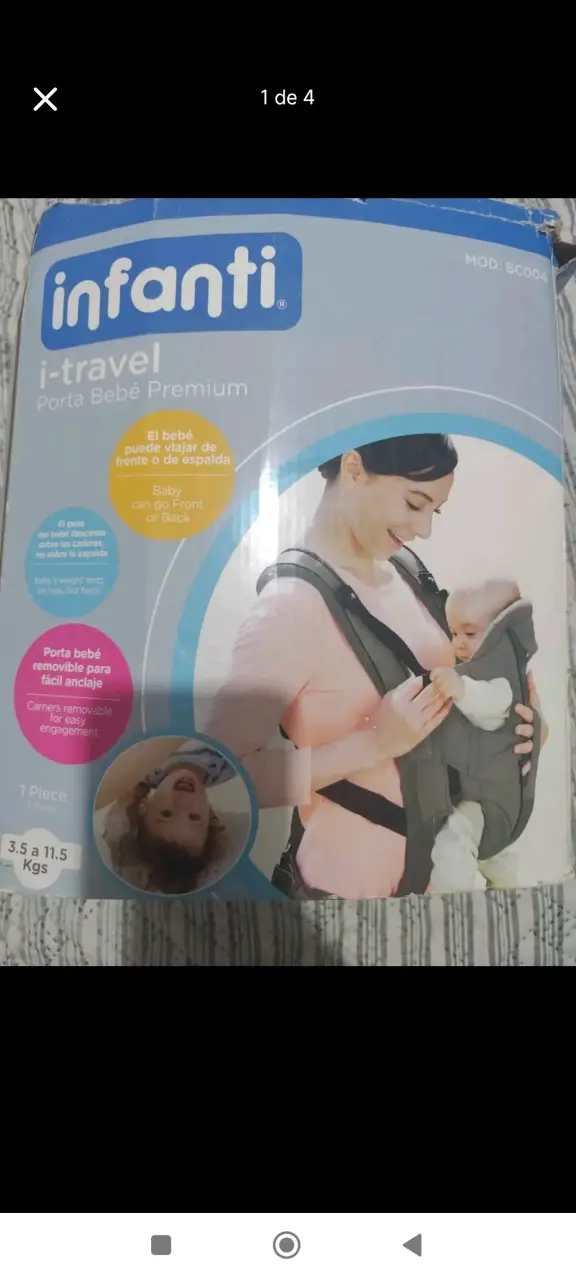 Porta bebé Infanti i-travel - 1