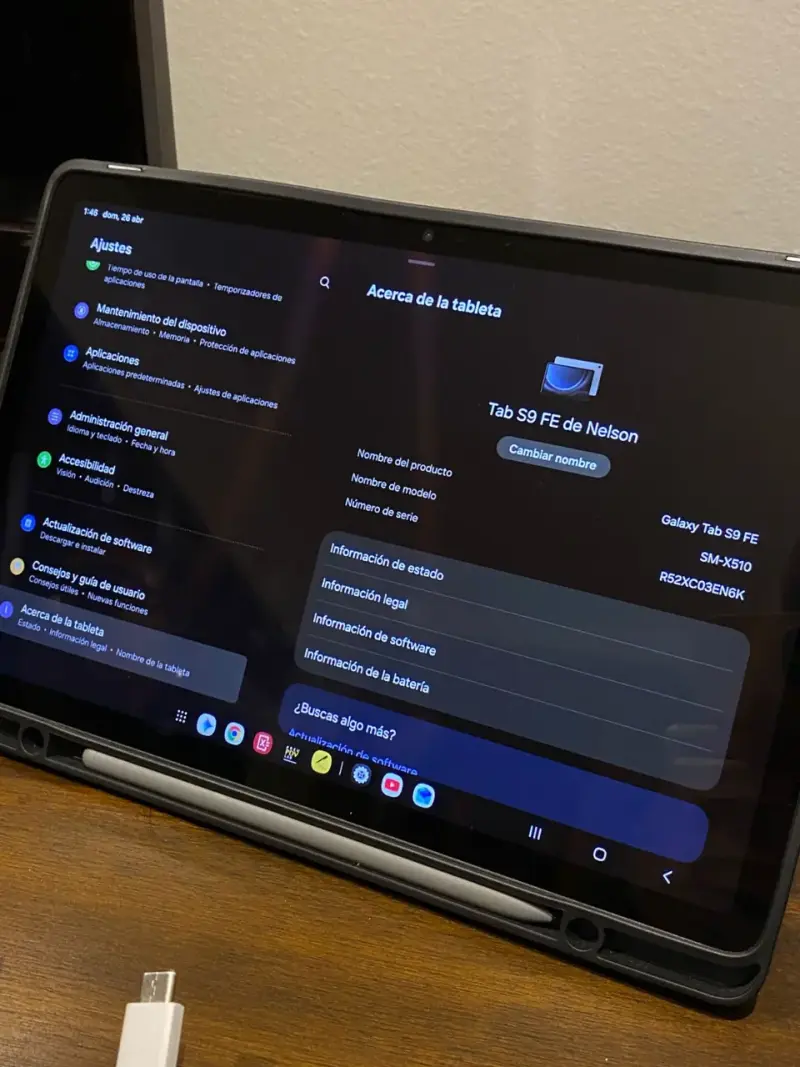 Tablet Samsung Galaxy Tab S9 FE - 5
