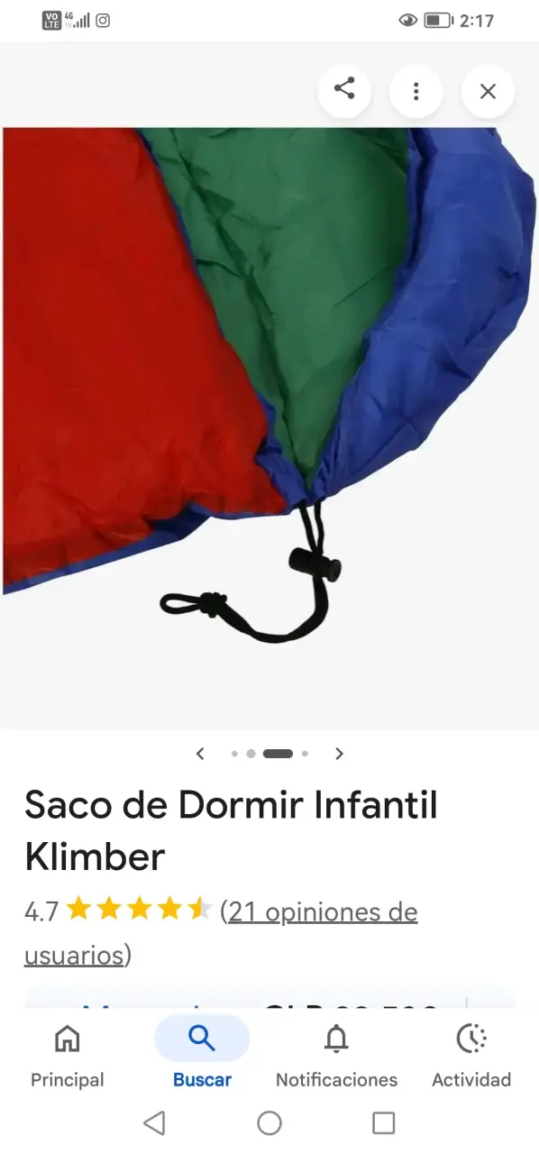 Saco de dormir infantil Klimber - 1