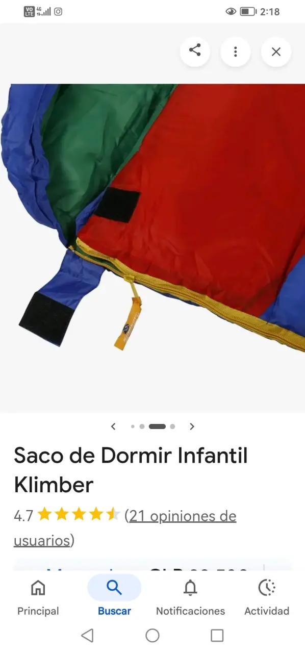 Saco de dormir infantil Klimber - 3