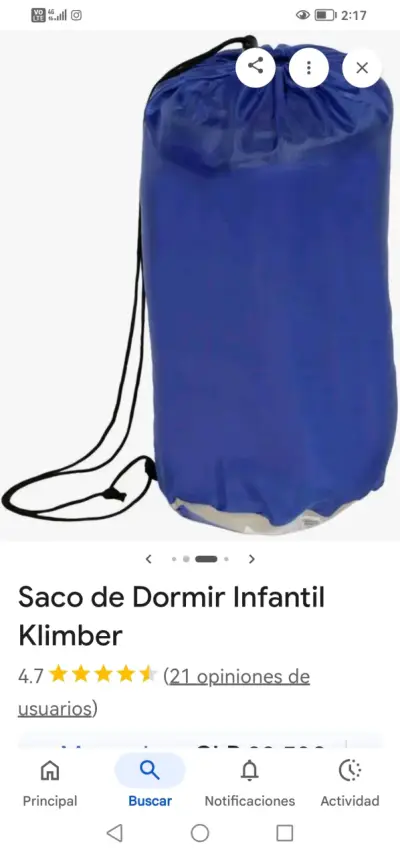 Saco de dormir infantil Klimber - miniatura 6