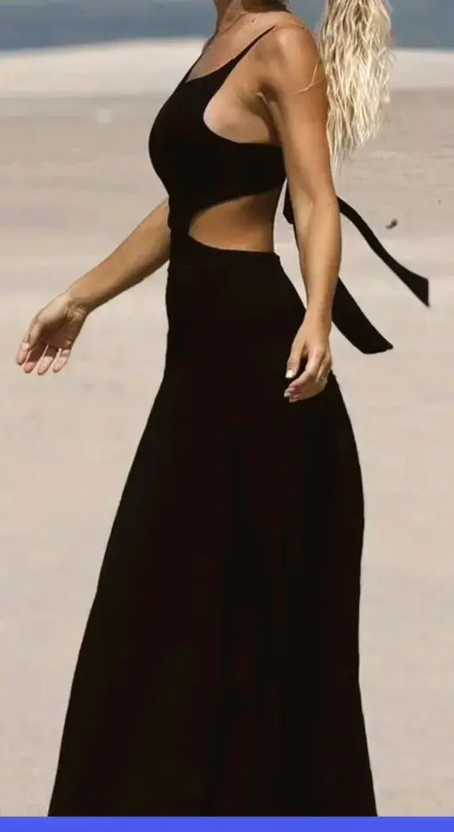 Vestido negro elegante - 3