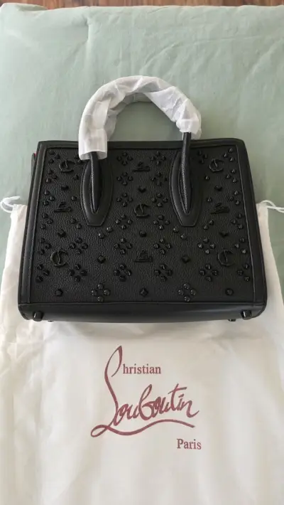 Cartera Negra imitación Louboutin - miniatura 2