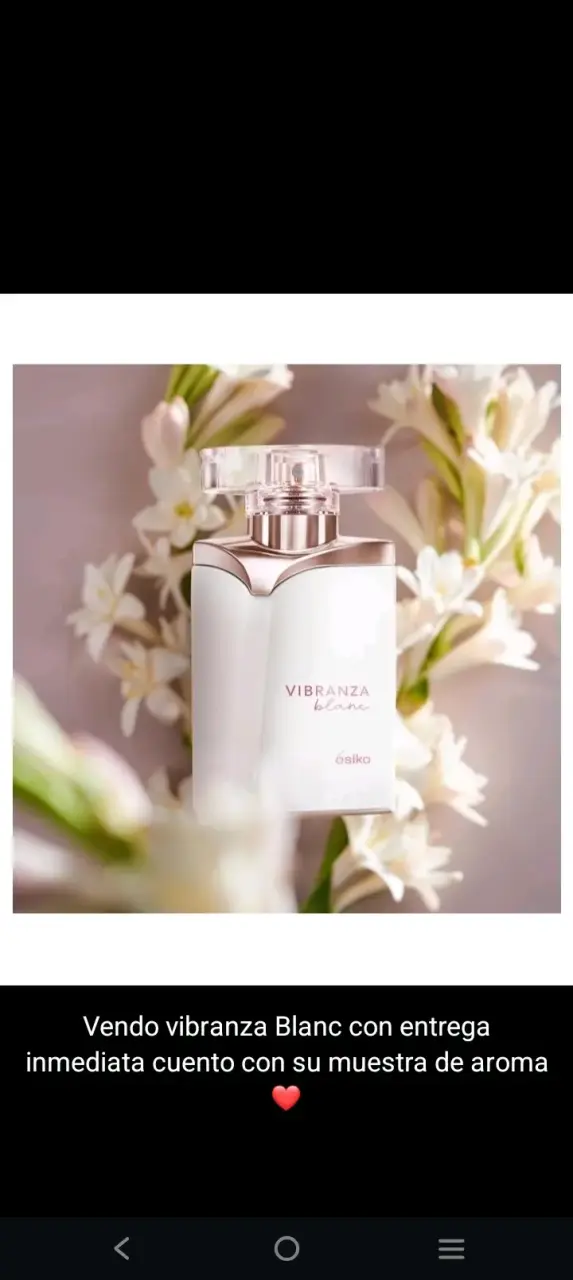 Perfume Vibranza Blanc