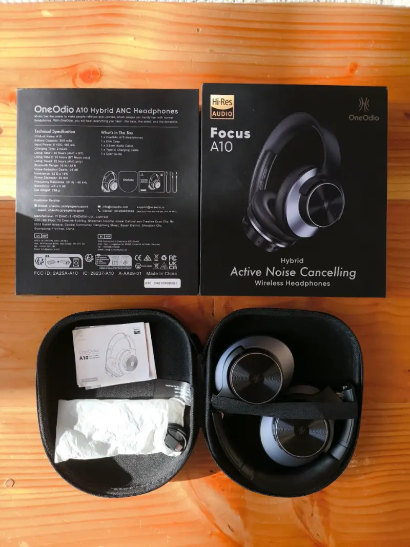 Auriculares wireless OneOdio A10 - 3