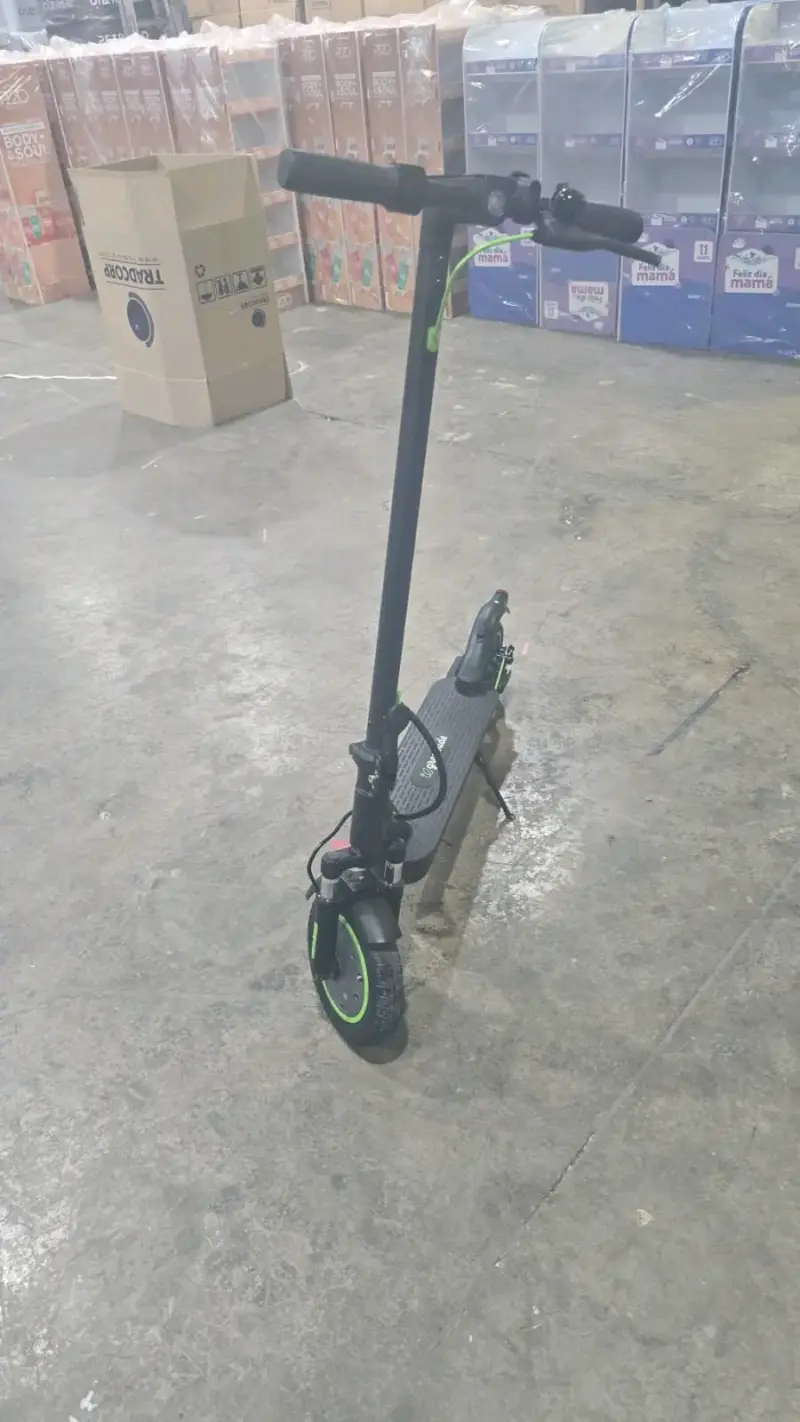 Scooter eléctrico plegable negro - 2