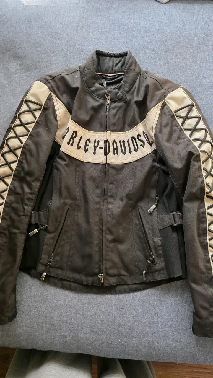 Chaqueta Harley-Davidson negra mujer - 2