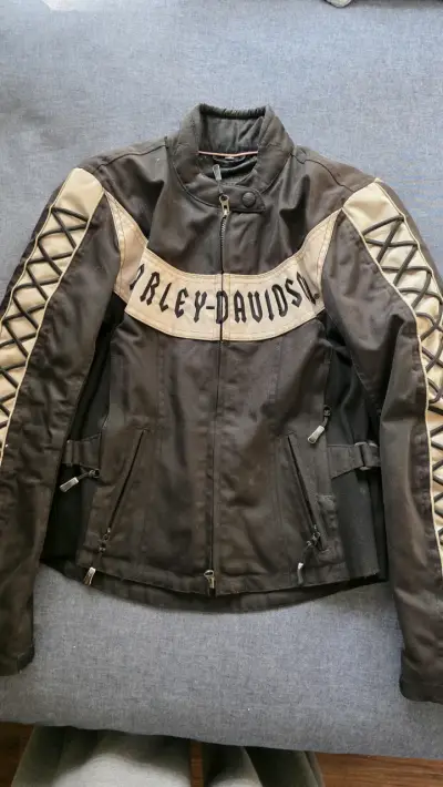 Chaqueta Harley-Davidson negra mujer - miniatura 2