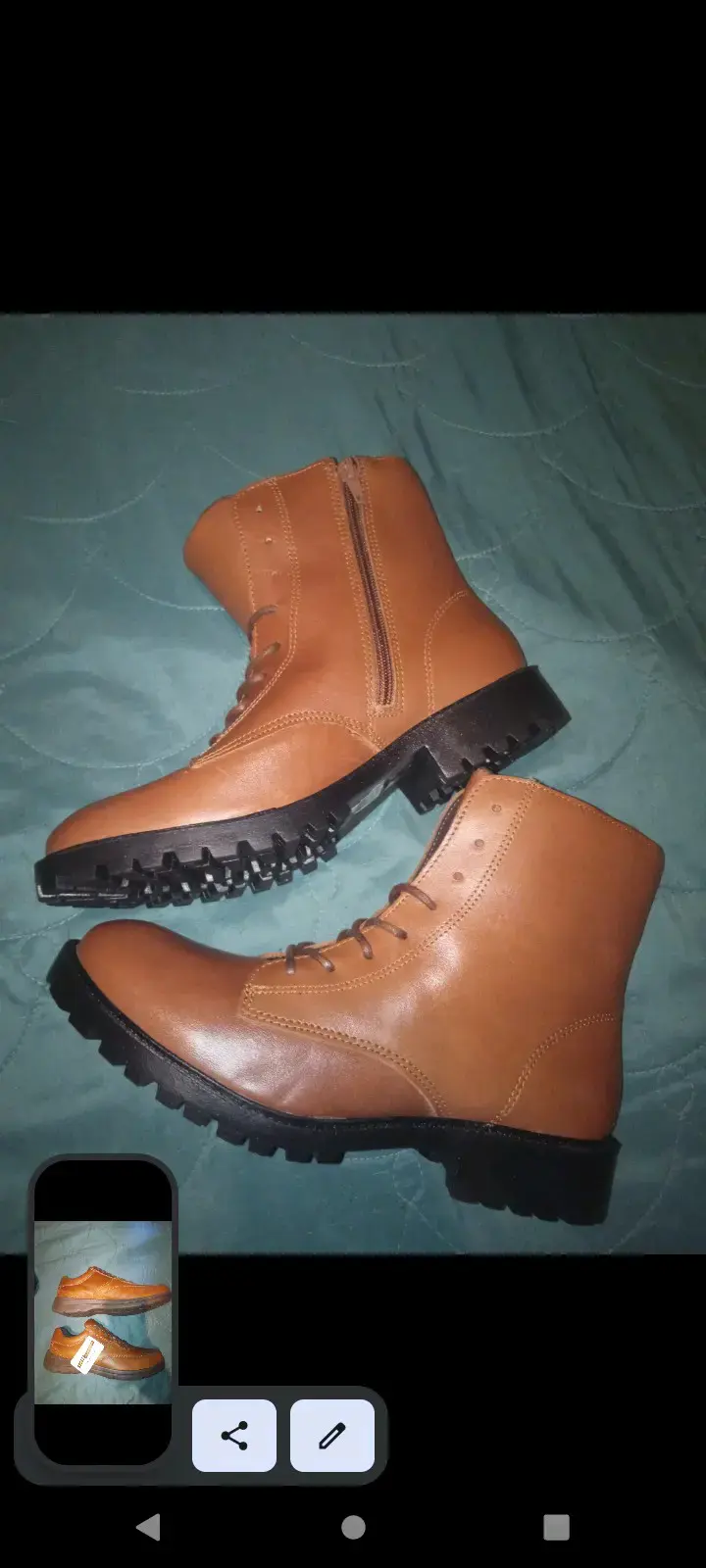 Zapatos marrones de cuero Guante - 3