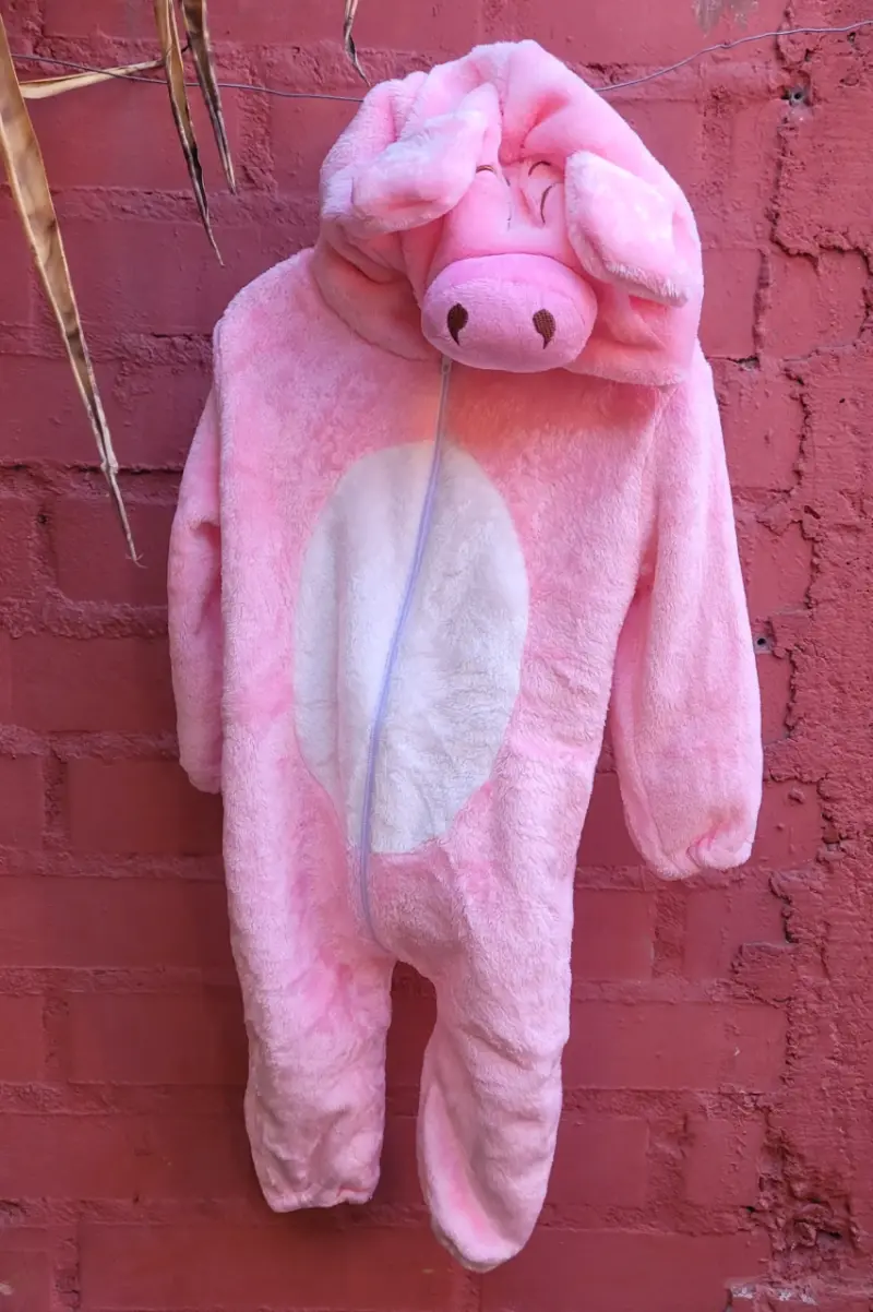 Disfraz infantil de cerdito - 1