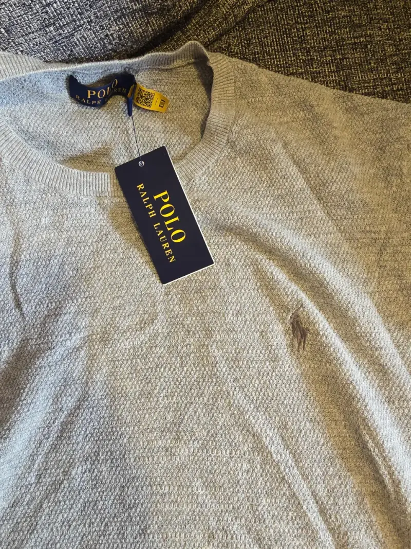 Suéter gris Polo Ralph Lauren