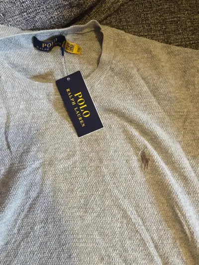 Suéter gris Polo Ralph Lauren - miniatura 1