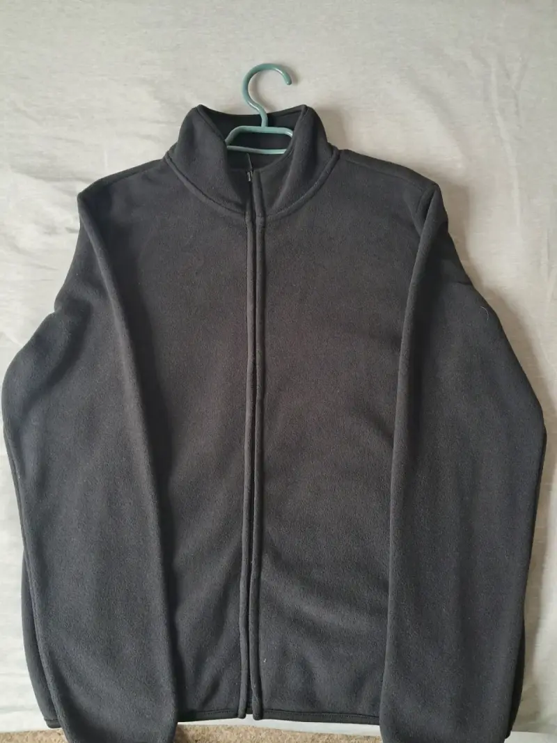 Chaqueta polar gris de hombre - 1
