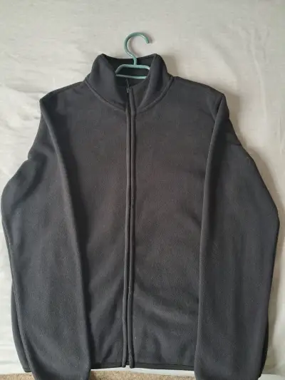 Chaqueta polar gris de hombre - miniatura 1