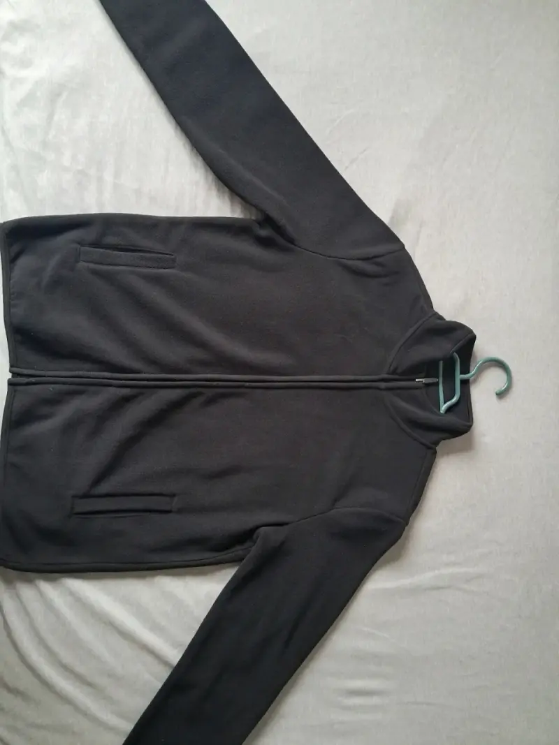 Chaqueta polar gris de hombre - 2