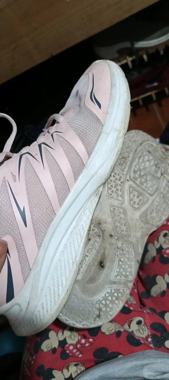 Zapatillas deportivas rosadas - 2