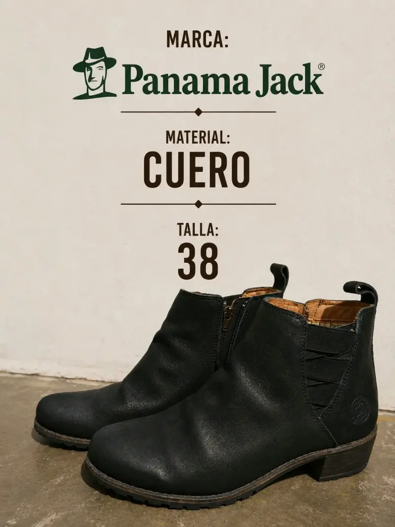 Botines de cuero Panama Jack