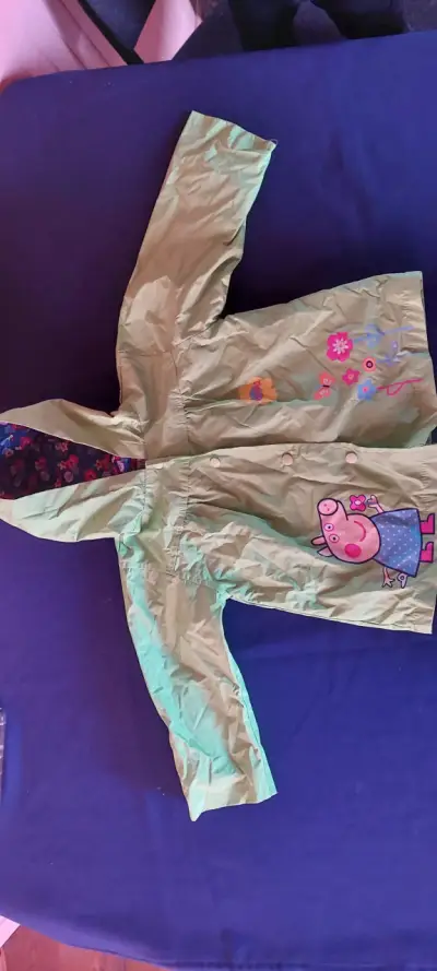 Enterito impermeable rosa para niña - miniatura 6