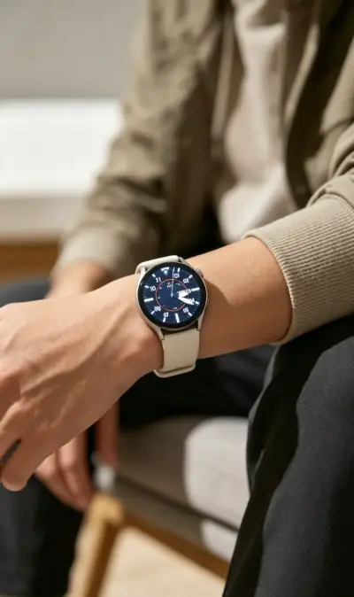 Reloj inteligente blanco Samsung galaxy watch 6 - miniatura 3