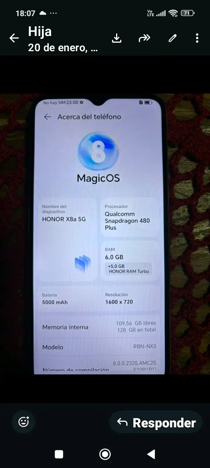 HONOR X8a 5G 128 GB - 1