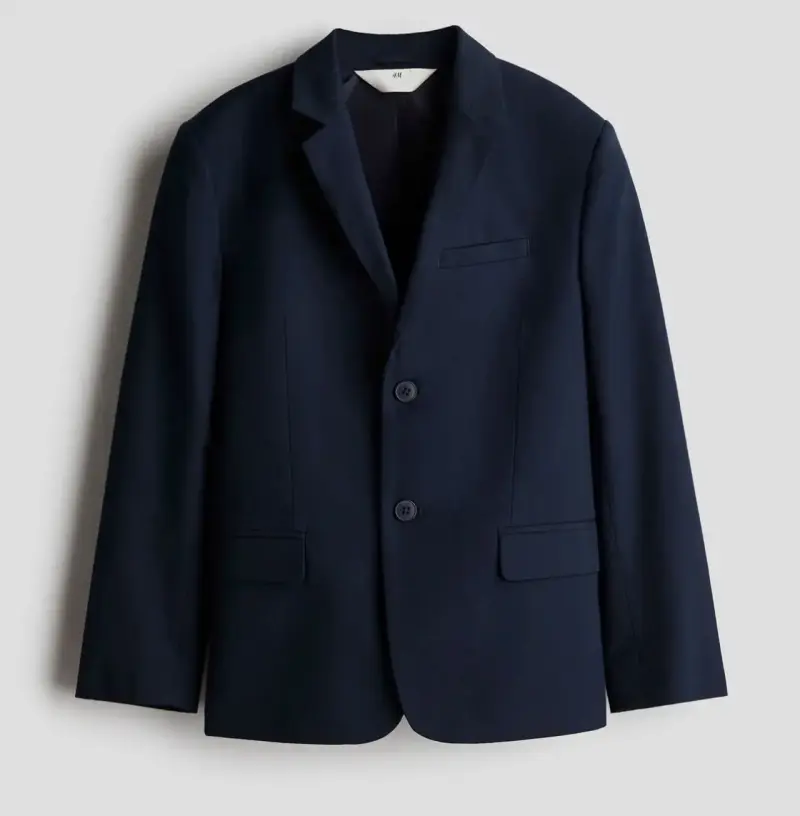 Blazer HyM azul marino - 1