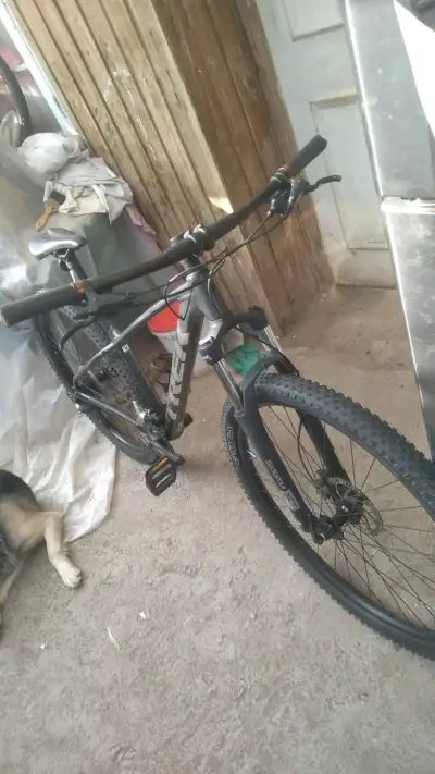 Bicicleta montaña Trek gris - miniatura 1