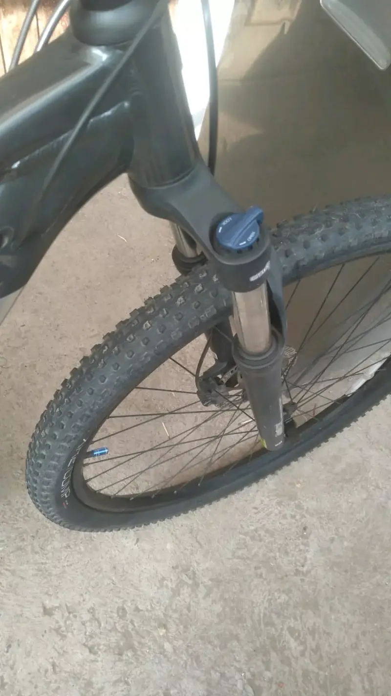 Bicicleta montaña Trek gris - 3