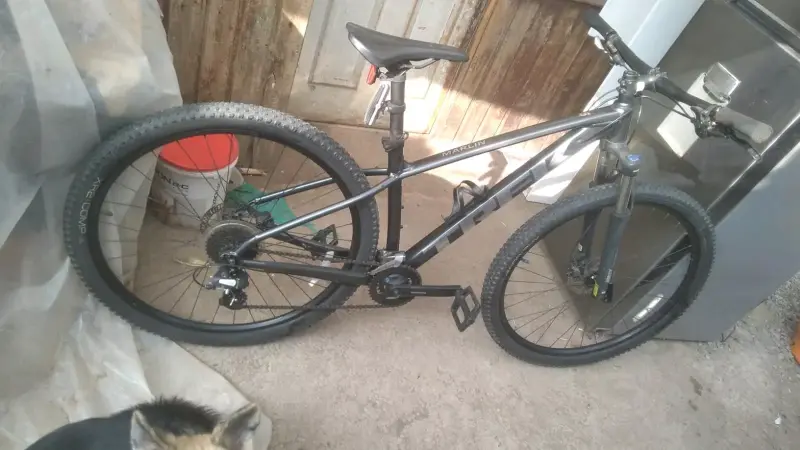 Bicicleta montaña Trek gris - 5