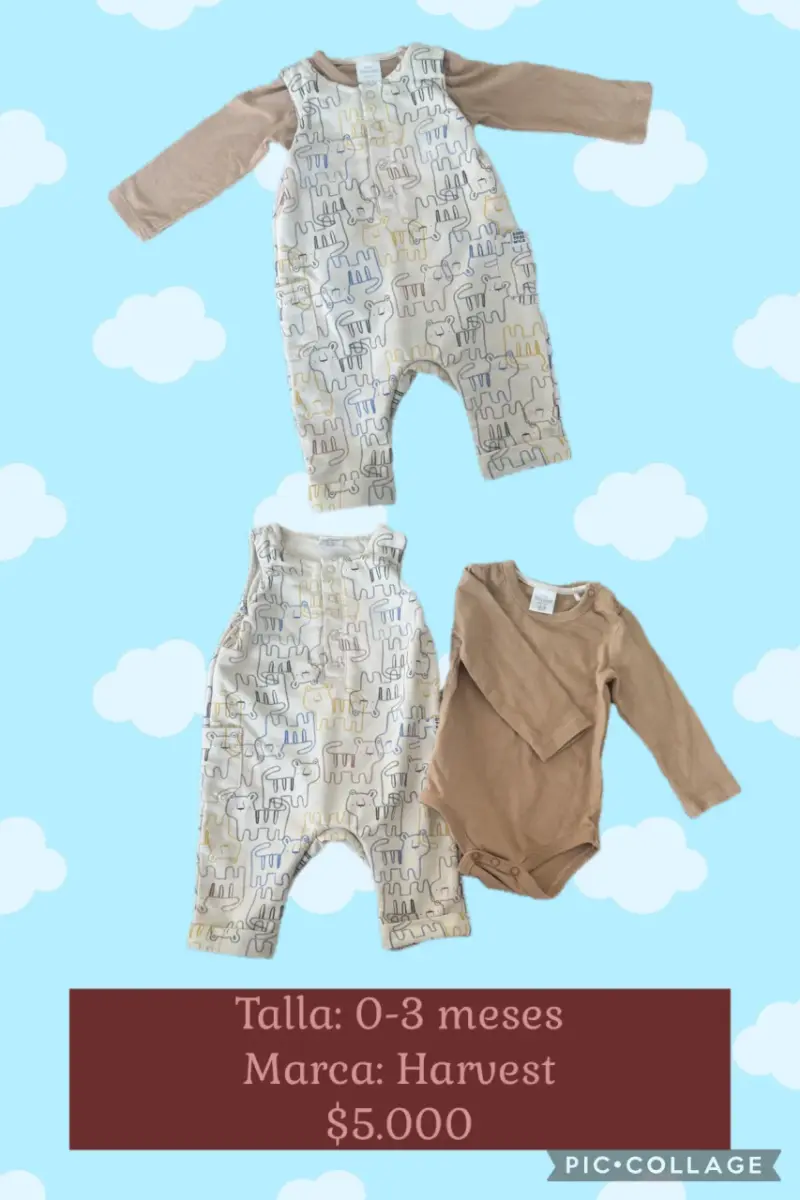 Conjunto bebé Harvest 0-3 meses