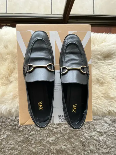 Mocasines Zara negros - miniatura 4