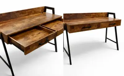 Escritorio de madera con USB - miniatura 3