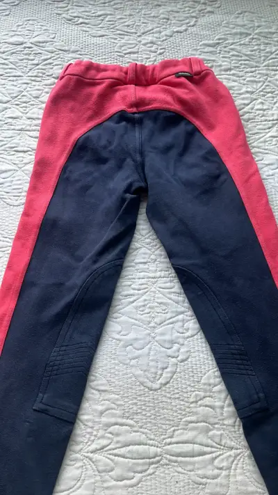 Pantalones y chaqueta de polar bicolores talla 8 - miniatura 1