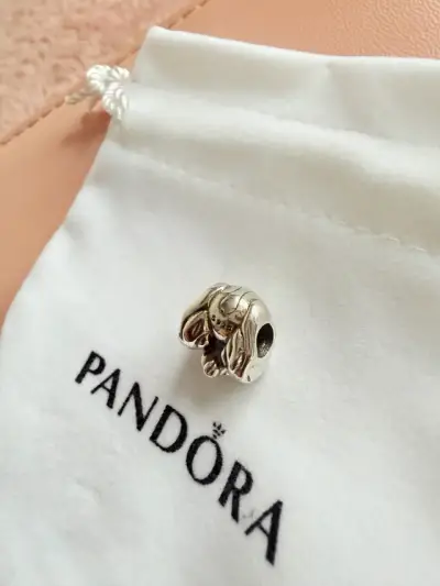Charm dama y el vagabundo Disney plata 925 - miniatura 3