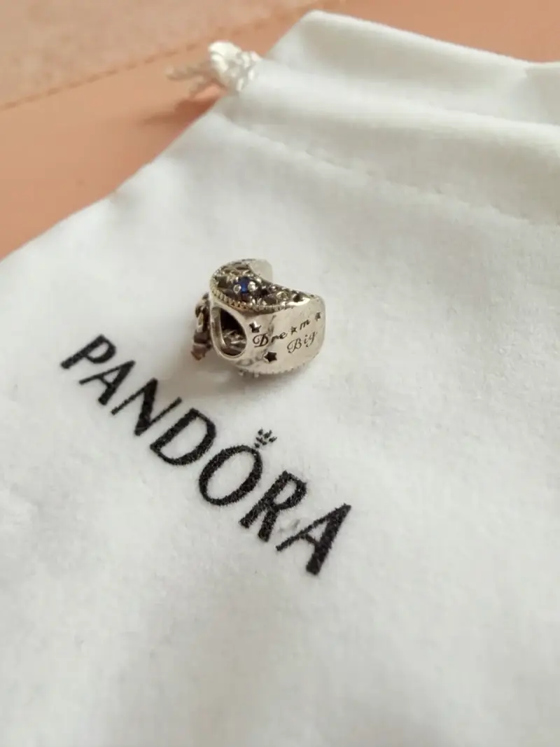 Charm luna y estrellas Plata 925 - 3