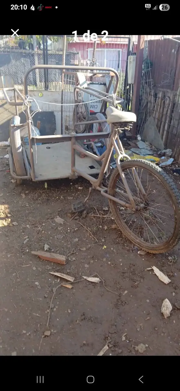 Triciclo de carga usado - 1