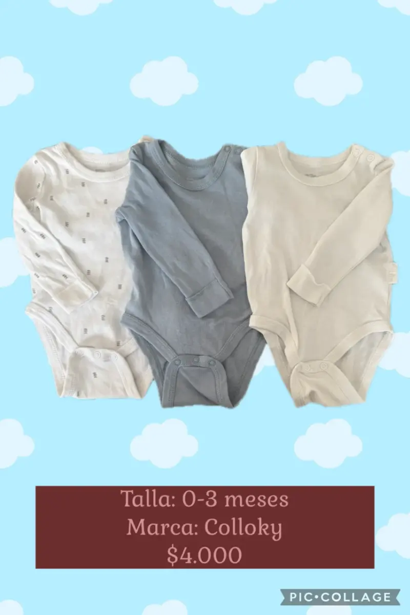 Bodies de bebé manga larga Colloky
