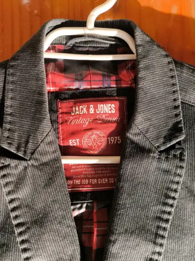 Blazer negro Jack & Jones - miniatura 2