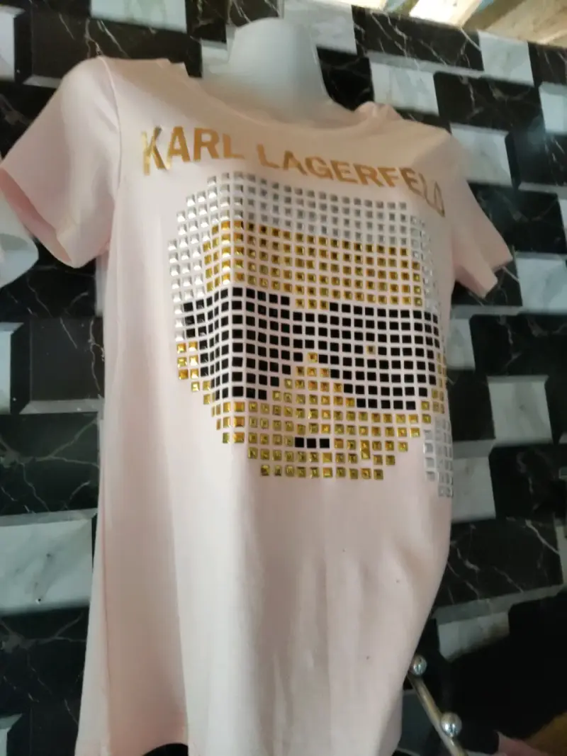 Polera rosa Karl Lagerfeld