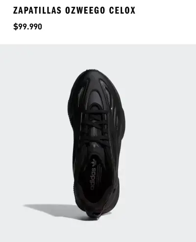 Zapatillas negras Adidas modelo ozweego celox - miniatura 4
