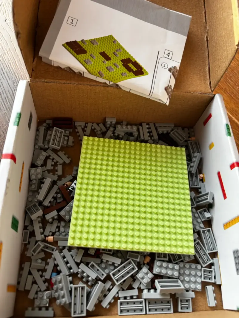 Caja de mini bloques coloridos - 2