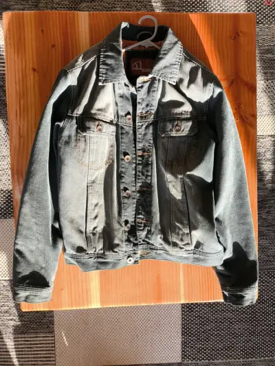 Chaqueta de mezclilla Americanino azul - miniatura 1