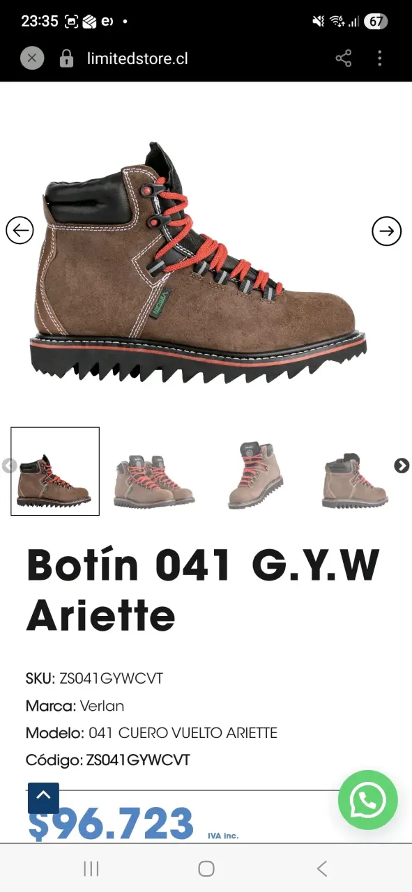 Botines marrones Verlan Ariette - 1
