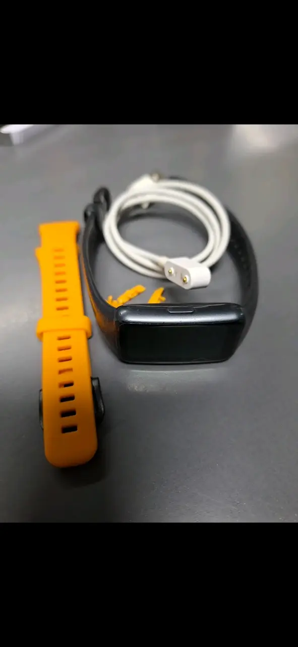 Pulsera deportiva negra con correa extra huawei - 2